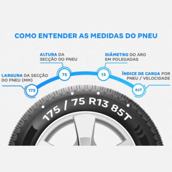 Pneu Aro 13 Westlake 175/75R13 RP18 85T - Image 3