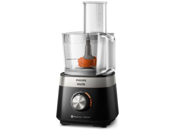 Processador de Alimentos Philips Walita PowerChop RI7303 com 2 Velocidades e 1000W Preto 127v - Image 2