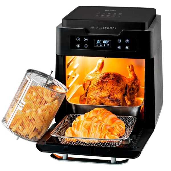 Fritadeira Elétrica 12 Litros Air Oven EasyCook Preto 127V - Image 3