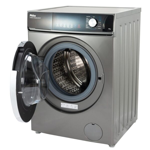 Lava e Seca Philco 16 Programas Eco Inverter 10 kg Inox PLS11T 127v - Image 4